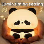 Cute Rechargeable Panda Night Light